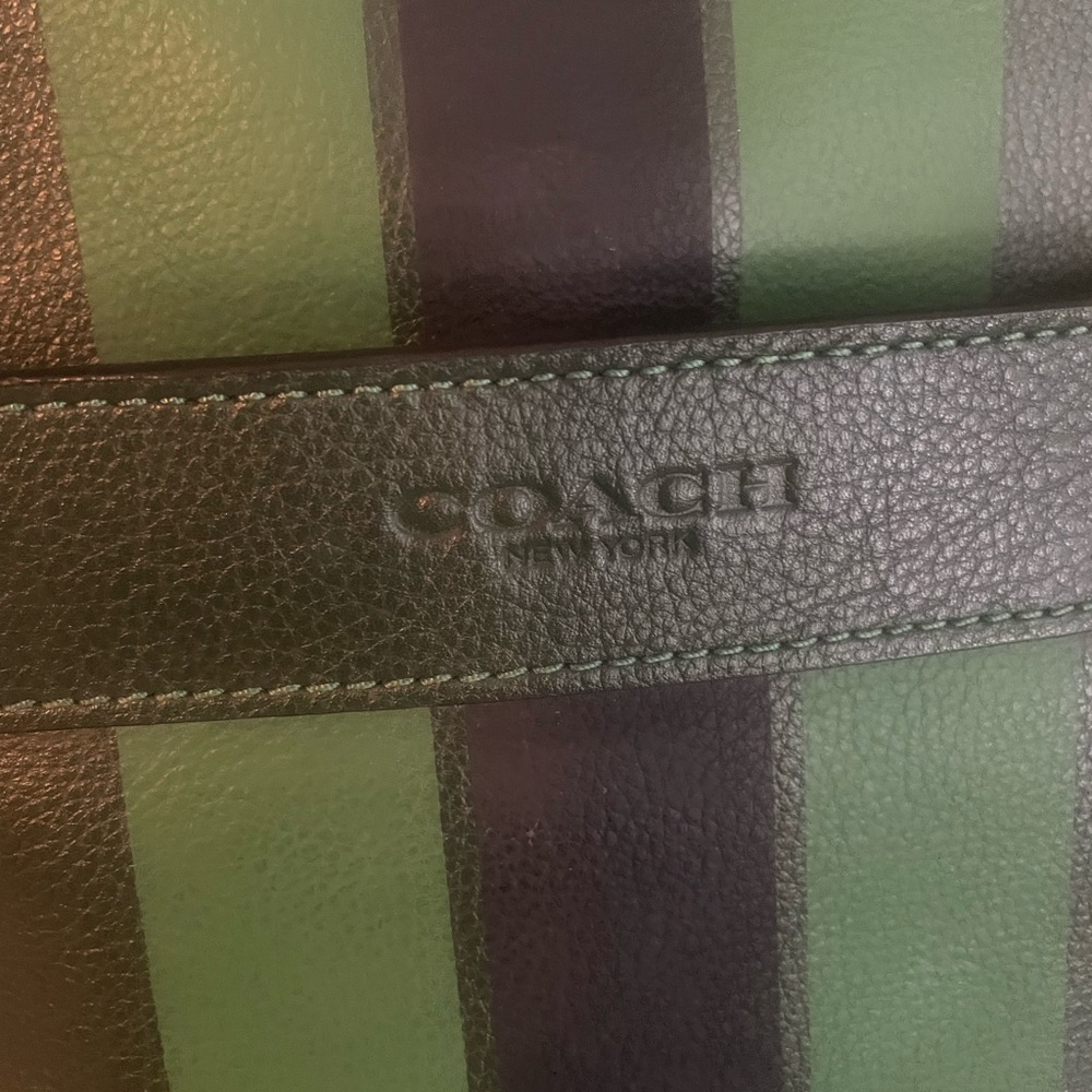 Palm/Pine/Black Unisex Coach Crossbody Bag - Picture 8 of 11